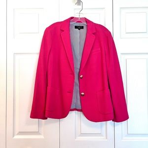 Talbots Pink Cotton w/lining Blazer